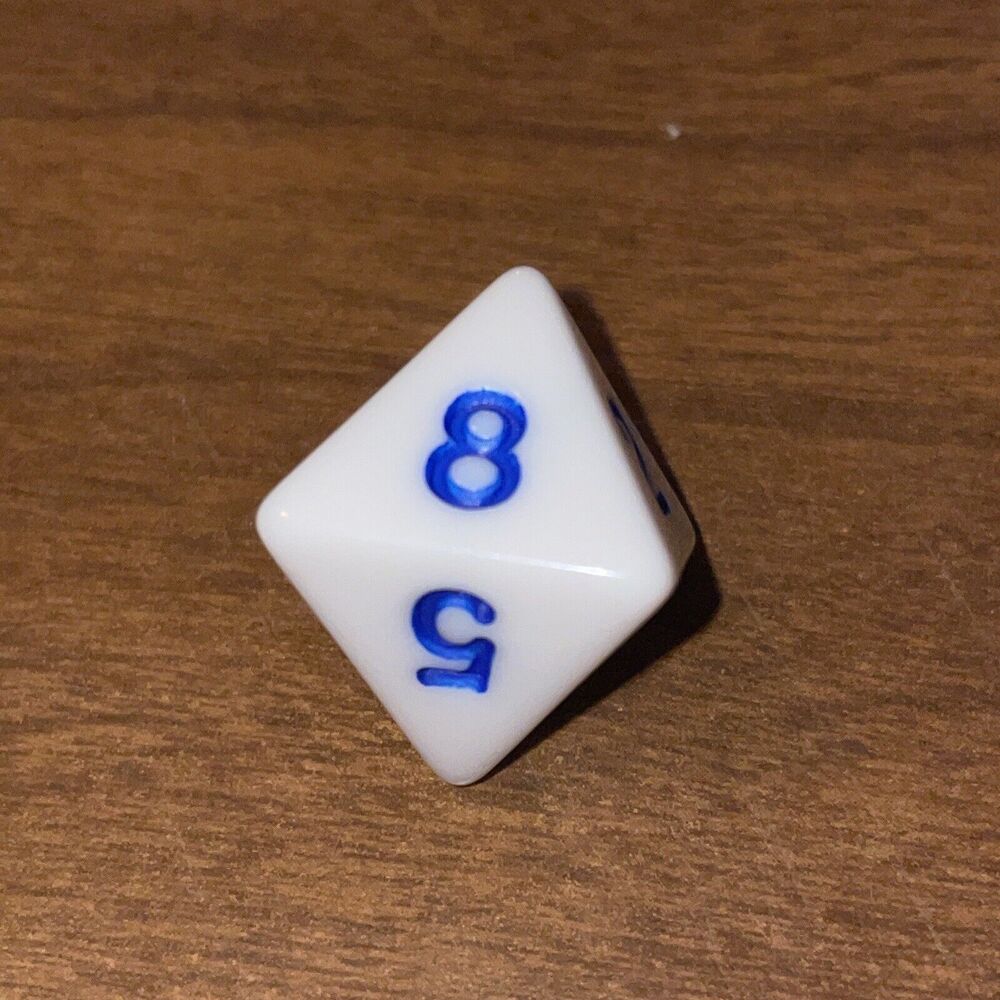 Jumanji Board Game Original Replacement Part Number Die